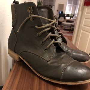 Urban Outfitters Lace Up Ankle Boots